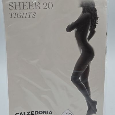 Calzedonia Sheer 20 Lycra Tights  T.2 Size S Color Elisir New